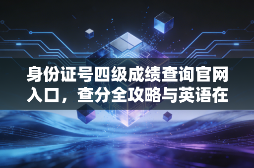 身份证号四级成绩查询官网入口,查分全攻略与英语在财会职业生涯中的核心价值