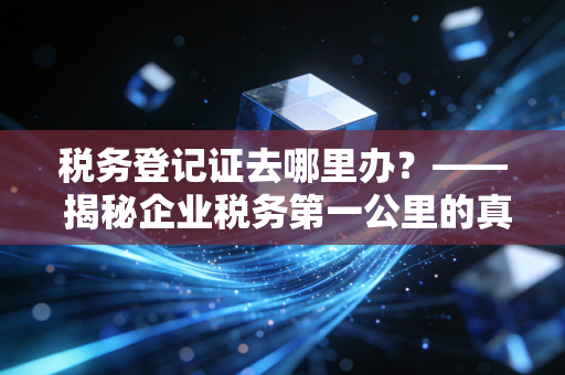 税务登记证去哪里办?—— 揭秘企业税务第一公里的真相与误区