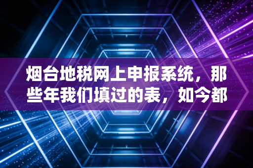 烟台地税网上申报系统,那些年我们填过的表,如今都在指尖上流淌