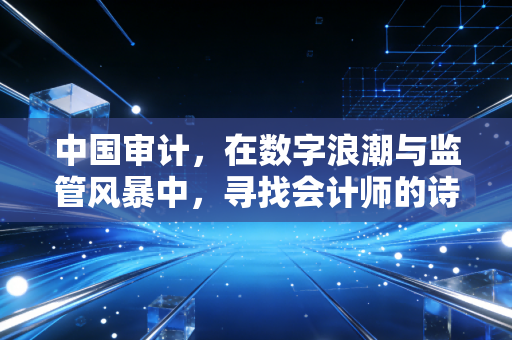 中国审计，在数字浪潮与监管风暴中，寻找会计师的诗与远方