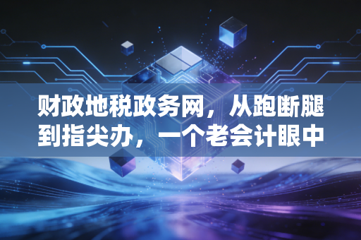 财政地税政务网，从跑断腿到指尖办，一个老会计眼中的财税数字化变迁与思考