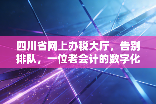 四川省网上办税大厅，告别排队，一位老会计的数字化实战心得