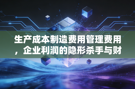 生产成本制造费用管理费用,企业利润的隐形杀手与财务侦探的破案指南
