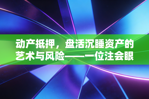 动产抵押，盘活沉睡资产的艺术与风险——一位注会眼中的中小企业融资破局之道