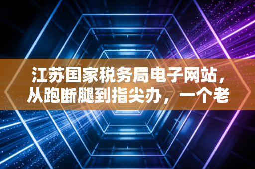 江苏国家税务局电子网站，从跑断腿到指尖办，一个老会计的数字化生存实录
