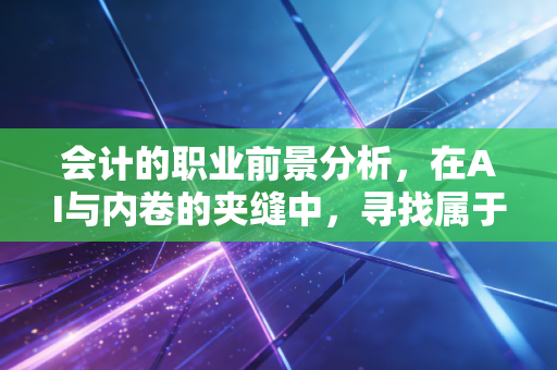 会计的职业前景分析，在AI与内卷的夹缝中，寻找属于财务人的星辰大海