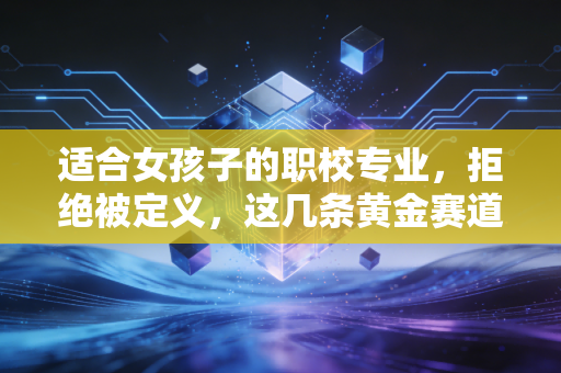 适合女孩子的职校专业，拒绝被定义，这几条黄金赛道藏着被低估的暴利未来