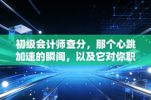 初级会计师查分，那个心跳加速的瞬间，以及它对你职业生涯的真正意义