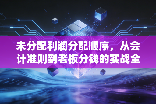 未分配利润分配顺序，从会计准则到老板分钱的实战全解析