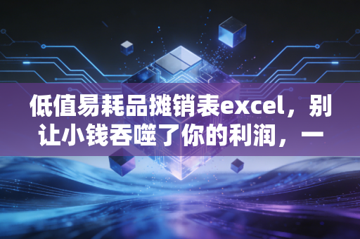 低值易耗品摊销表excel,别让小钱吞噬了你的利润,一位注会眼中的资产管理细节