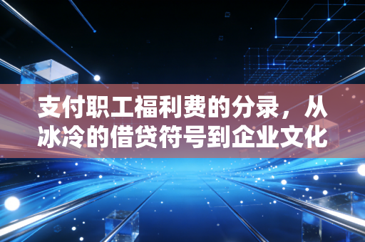 支付职工福利费的分录,从冰冷的借贷符号到企业文化的温情折射