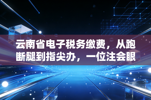 云南省电子税务缴费，从跑断腿到指尖办，一位注会眼中的数字化税务变迁