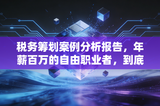 税务筹划案例分析报告,年薪百万的自由职业者,到底该注册公司还是个独?