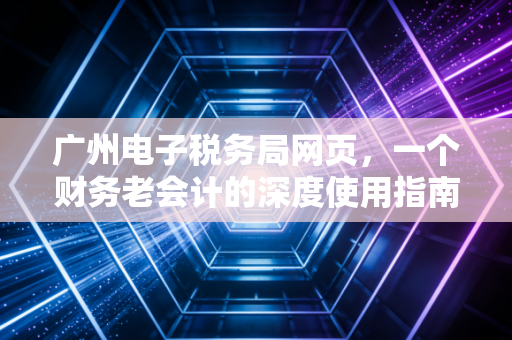 广州电子税务局网页,一个财务老会计的深度使用指南与避坑实录