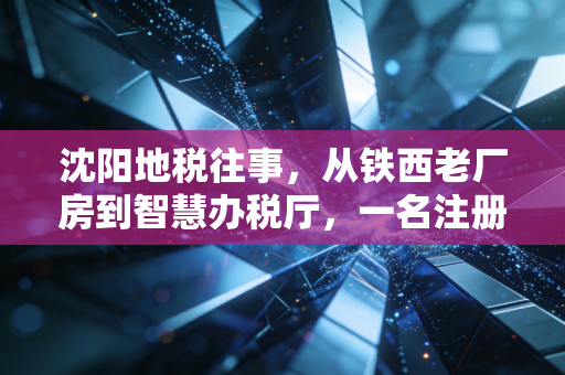 沈阳地税往事，从铁西老厂房到智慧办税厅，一名注册会计师眼中的税收变迁