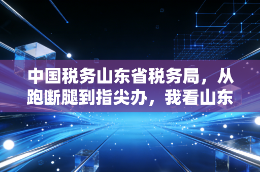 中国税务山东省税务局，从跑断腿到指尖办，我看山东税务服务的温情变革与数字化突围