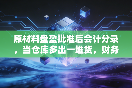 原材料盘盈批准后会计分录，当仓库多出一堆货，财务到底该喜还是该忧？