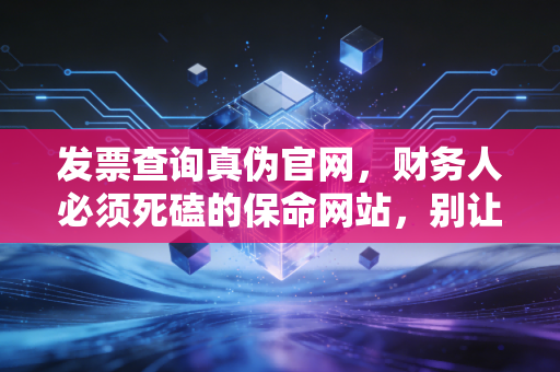 发票查询真伪官网，财务人必须死磕的保命网站，别让假发票毁了你的职业生涯