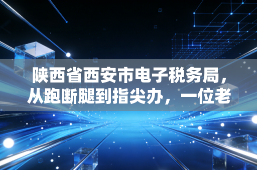 陕西省西安市电子税务局,从跑断腿到指尖办,一位老会计的肺腑之言