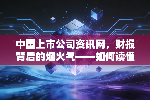中国上市公司资讯网，财报背后的烟火气——如何读懂上市公司的真实生存状况