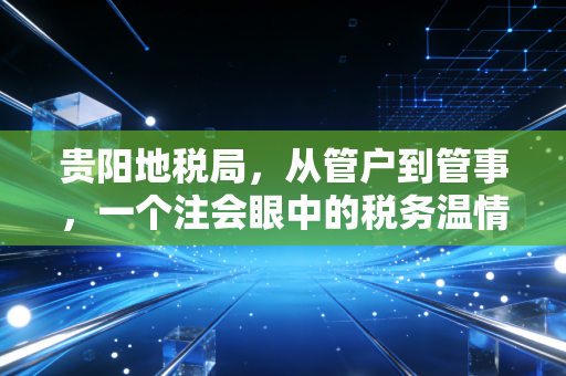 贵阳地税局,从管户到管事,一个注会眼中的税务温情与营商环境的变迁