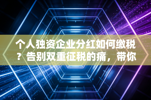 个人独资企业分红如何缴税？告别双重征税的痛，带你读懂背后的门道与风险
