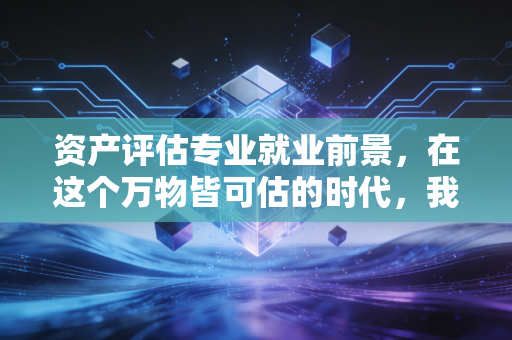 资产评估专业就业前景，在这个万物皆可估的时代，我们到底在焦虑什么？