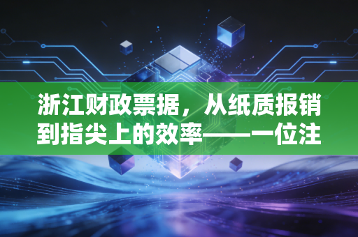 浙江财政票据，从纸质报销到指尖上的效率——一位注册会计师的实务观察与思考