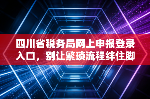 四川省税务局网上申报登录入口，别让繁琐流程绊住脚，老会计带你玩转电子税务局