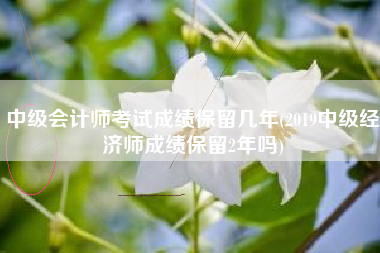 详细阅读:中级会计师考试成绩保留几年(2019中级经济师成绩保留2年吗) 中级会计师考试成绩保留几年(2019中级经济师成绩保留2年吗)