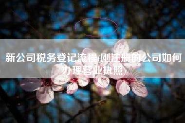 详细阅读:新公司税务登记流程(刚注册的公司如何办理营业执照) 新公司税务登记流程(刚注册的公司如何办理营业执照)