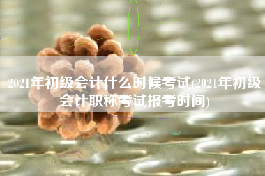 详细阅读:2021年初级会计什么时候考试(2021年初级会计职称考试报考时间) 2021年初级会计什么时候考试(2021年初级会计职称考试报考时间)