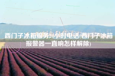西门子冰箱服务24小时电话(西门子冰箱报警器一直响怎样解除)