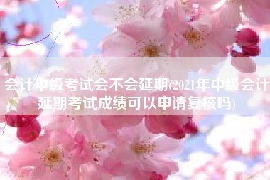 会计中级考试会不会延期(2021年中级会计延期考试成绩可以申请复核吗)