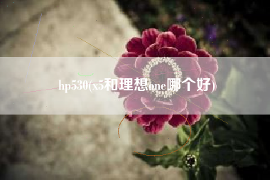 详细阅读:hp530(x5和理想one哪个好) hp530(x5和理想one哪个好)