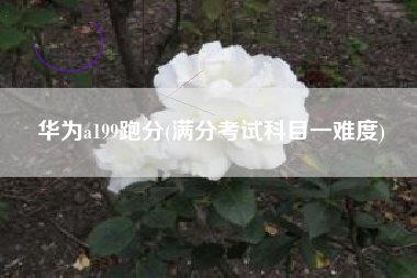 详细阅读:华为a199跑分(满分考试科目一难度) 华为a199跑分(满分考试科目一难度)
