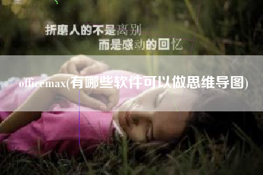详细阅读:officemax(有哪些软件可以做思维导图) officemax(有哪些软件可以做思维导图)