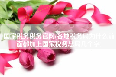 详细阅读:国家税务税务官网(各地税务局为什么前面都加上国家税务总局几个字) 国家税务税务官网(各地税务局为什么前面都加上国家税务总局几个字)