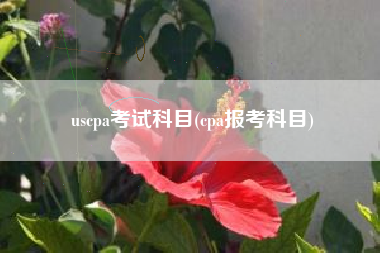 详细阅读:uscpa考试科目(cpa报考科目) uscpa考试科目(cpa报考科目)