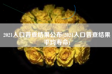 详细阅读:2021人口普查结果公布(2021人口普查结果平均寿命) 2021人口普查结果公布(2021人口普查结果平均寿命)