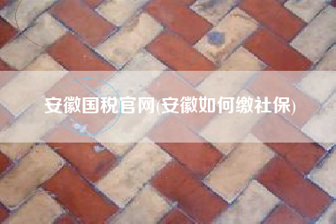 详细阅读:安徽国税官网(安徽如何缴社保) 安徽国税官网(安徽如何缴社保)
