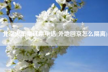 北京火车票订票电话(外地回京怎么隔离)
