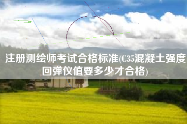 详细阅读:注册测绘师考试合格标准(C35混凝土强度回弹仪值要多少才合格) 注册测绘师考试合格标准(C35混凝土强度回弹仪值要多少才合格)