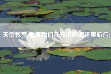 天空教室(载真我们在知识的海洋里航行)