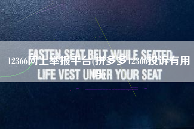 12366网上举报平台(拼多多12366投诉有用吗)