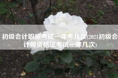 详细阅读:初级会计职称考试一年考几次(2021初级会计师资格证考试一年几次) 初级会计职称考试一年考几次(2021初级会计师资格证考试一年几次)