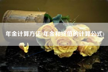年金计算方法(年金和终值的计算公式)