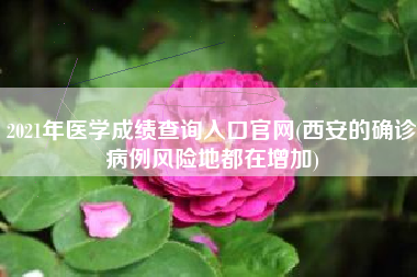 2021年医学成绩查询入口官网(西安的确诊病例风险地都在增加)