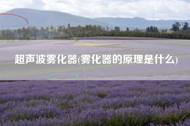 超声波雾化器(雾化器的原理是什么)