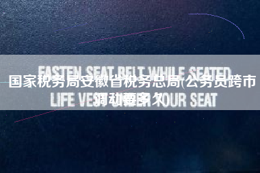 国家税务局安徽省税务总局(公务员跨市调动要多久)
